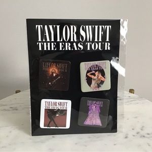 Taylor Swift The Eras Tour Photo Pins Set of Four Official Merch New With Tag